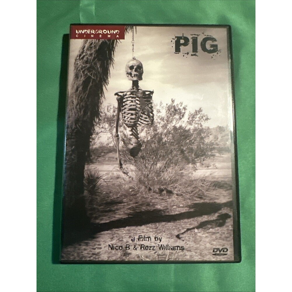 Pig Limited Edition DVD Nico B & Rozz Williams Unrated Rare Only 1334 Copies